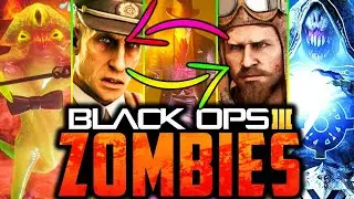 ALL BO3 EASTER EGG REVERSE SPEEDRUN!!⭐[Call of Duty: Black Ops 3 ZOMBIES]