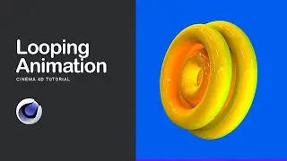 Cinema 4D Tutorial - Looping Animation