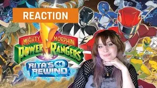 Mighty Morphin Power Rangers Rita's Rewind Release Date Trailer | GAMEDAME REACTS