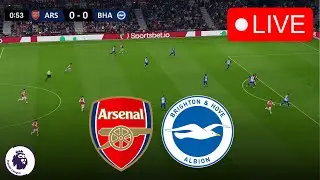 🔴 LIVE : Arsenal vs Brighton | Premier League 2024/25 | Full Match Streaming