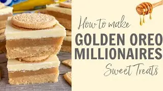 How to make Golden Oreo Millionaires! Recipe #Shorts