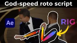 God-speed Rotoscoping Script + After Effects Roto Tricks