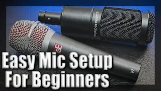 How To Connect An XLR Microphone To Your Computer - Easy Mic Setup For Beginners