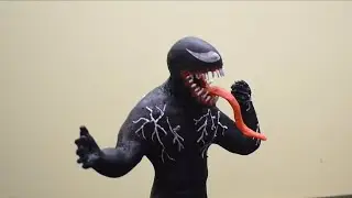 Making Venom Sculpture With 3D Pen |3d pen art| DM