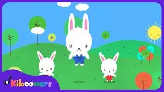 Hop Little Bunnies | Sleeping Bunnies |  The Kiboomers Kids Songs & Nursery Rhymes