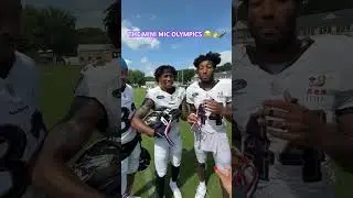 Olympic medalists in yapping 🎤🥇😂 #olympics #minimic #ravens