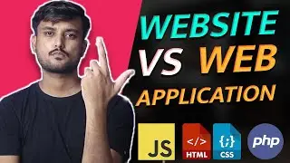 Difference Between Website & Web Application - Hindi