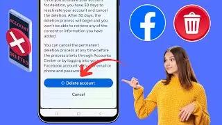 Facebook Hesabı Kalıcı Olarak Nasıl Silinir | Facebook id 2024 Nasıl Silinir