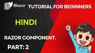 components in blazor | blazor tutorial in hindi | razor components | @mscoder