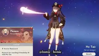 Genshin Impact | Hu Tao idle animation leak