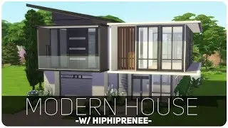 Modern House | The Sims 4 Build Collab w/ HipHipRenee