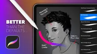 The best brushes for Procreate (my custom brushset)