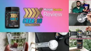 HealthXP Micronised CREA3IN Triple Creatine Matrix Review Punjabi Muscle