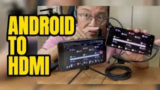 How to Mirror Android USB-C to HDMI... CableCreation for live streaming