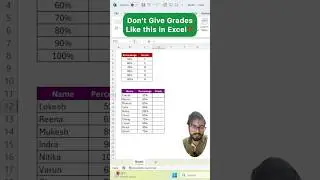 Don't Give Grades in Excel‼️Instead Use Amazing Hacks 