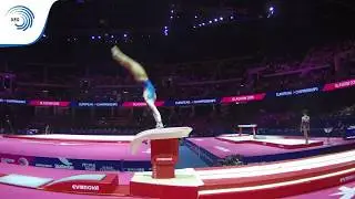 Marine BOYER (FRA) - 2018 Artistic Gymnastics Europeans, qualification vault