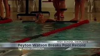 Peyton Watson breaks pool record