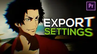 BEST Export Settings for Edits! (Premiere Pro)