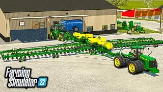 BIG FARM EXPANSION! BUYING TWO 48-ROW PLANTERS! (BIG TIME FARMERS) | FARMING SIMUALTOR 22