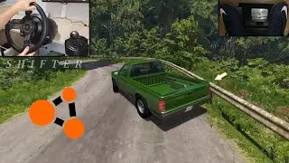 BeamNG.drive Drift in the Jungle | Steering Wheel Gameplay