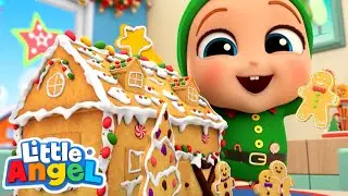 Christmas Is The Best! | Yummy Baby Johns Gingerbread House | Kids Cartoons and Nursery Rhymes