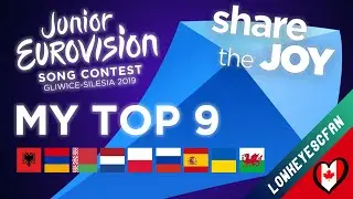 Junior Eurovision 2019 - MY TOP 9 (so far) - lowkeyescfan