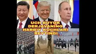 ROSSIYA  AMERIKA XITOY  QAY BIRI KUCHLI [2019 HARBIY  KUCHLARIREYTINGI]