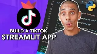 Build a TikTok Data Science App with Streamlit and Python | Data Science Project