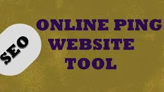 Online Ping Website Tool