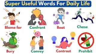 Super Useful Vocabulary Words For Daily Life English | Common English Words