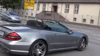 Mercedes SL63 AMG Loud Acceleration SOUND