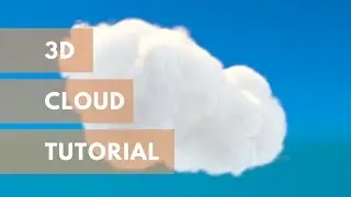 How to make a Cloud in 3D | Houdini Tutorial