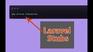 Laravel 9 stubs .. It's really awesome