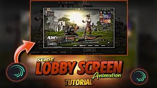 Lobby Screen Slide Animation 😱 in Alight Motion Tutorial | Flip Animation Tutorial | Mr TOM Playz