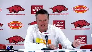 Bill Self reacts to KU's performance against Arkansas