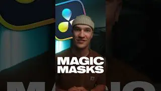 QUICK TIP // Magic Masks in Davinci Resolve Studio  #davinciresolve #editing #magicmasks