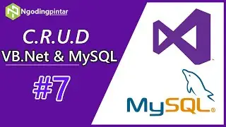 Cara membuat CRUD VB.Net & Database MySQL untuk Pemula | 7 - Menampilkan Data berdasarkan kata kunci