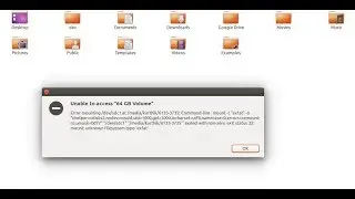 Error mounting /dev/sda3 at /media/ubuntu/