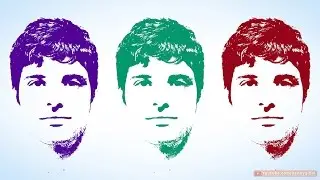 Silhouette Color Portrait Photoshop Tutorial