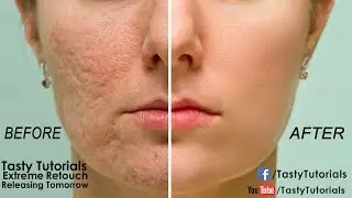 Photoshop Tutorial | Skin Retouch | Photo Effects |Tasty Tutorials