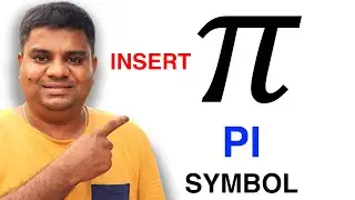How To Type Pi In Google Docs - [ π Symbol ]
