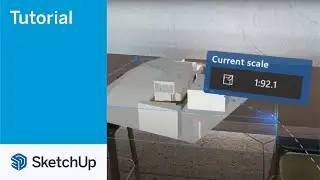 SketchUp Viewer for Hololens 2 08 Scale