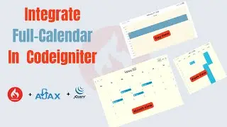 FullCalendar  With Demo & Source Code | Calendar Plugin in Javascript & CodeIgniter