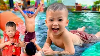 Summer is here, let's go to the swimming pool, guys | Play with Bon