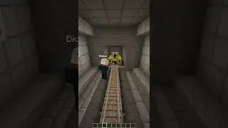 Minecraft: Underground tunnel from America🚆/ArchieMC #shorts