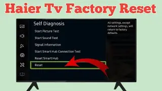 Haier tv ko factry reset kaise karte hai | Haier tv factory reset | how to reset Haier tv |