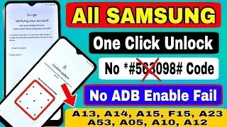 Samsung Frp Bypass Android 14 Without Pc || 2024 ||Samsung A13/A14/A15/F15/A23/A53/A05 -No Code Work