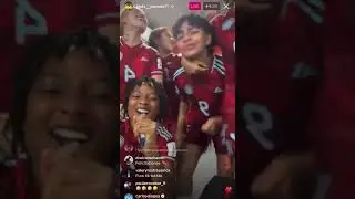 El baile de Linda Caicedo luego de la clasificación de Colombia a la final del Mundial Sub-17