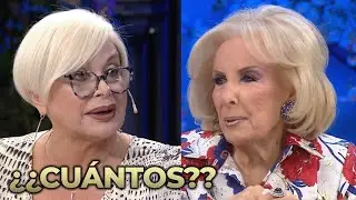 Mirtha, sorprendida por la cantidad de trabajos de Carmen Barbieri, que ahora suma Poco Correctos