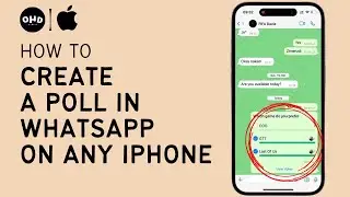 📱 How To Create a Poll In WhatsApp on iPhone 14 (2023) | Quick & Easy Guide 🌟